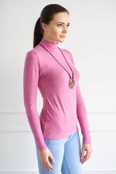 Жен. водолазка "арт. 19-0002 Пепельная роза" р. 48