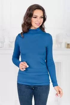 Жен. водолазка арт. 19-0012 Индиго р. 48