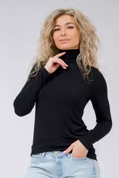 Жен. водолазка арт. 19-0787 Черный р. 56