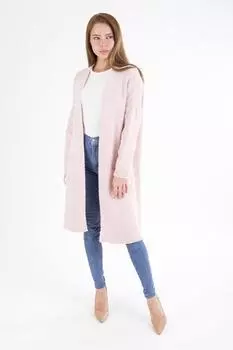 Жен. жакет "Ромбы" Розовый р. 50