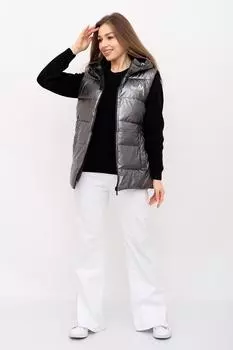 Жен. жилет арт. 18-1860 Серый р. 48