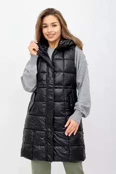 Жен. жилет "арт. 18-1878 Черный" р. 48