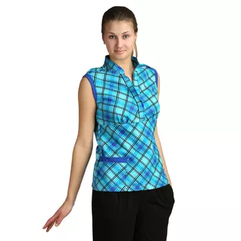 Жен. блузка "Марго (Бирюзовый)" р. 42