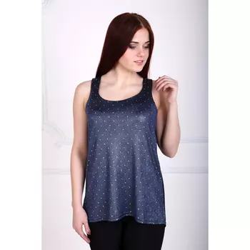 Женская майка "Инес" Синий, размер 44