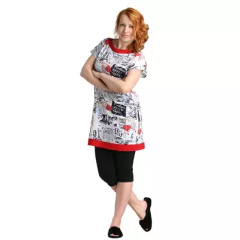 Женская туника "Паррис" арт. 0357, размер 42