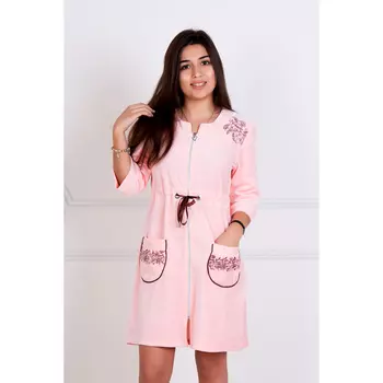 Жен. халат "Джемма Розовый" р. 54