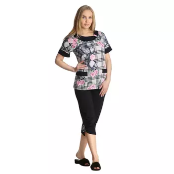 Женский костюм "Алин" Темно-синий, размер 60