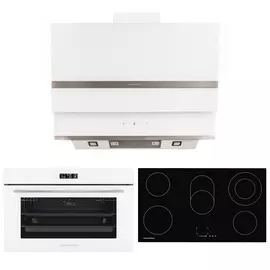 Комплекты Kuppersberg эл.дух. FH 911 W/ эл.пан. EMS 901/ вытяж. F 930 W