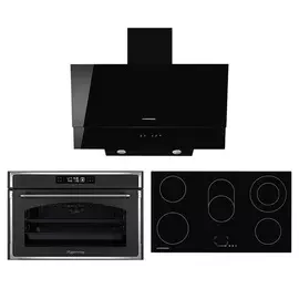 Комплекты Kuppersberg эл.дух. FR 911 ANT SILVER/эл.пан. EMS 901/ вытяж. F 912 B