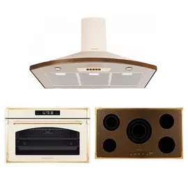 Комплекты Kuppersberg эл.дух. FR 911 C BRONZE/эл.пан. FA9RC BRONZE/ вытяж. BONA 90 C BRONZE