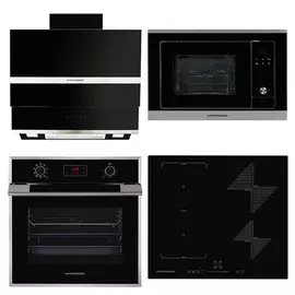 Комплекты Kuppersberg эл.дух. HFZ 691 BX/ инд.пан. ICS 614/ вытяж. F 630 B/ встр.мик. HMW 655 X