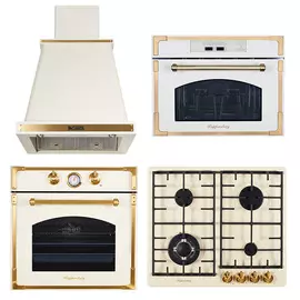 Комплекты Kuppersberg эл.дух. RC 699 C BRONZE/газ.пан. FV6TGRZ C BRONZE/ вытяж. T 669 C BRONZE/ встр.мик. RMW 969 C