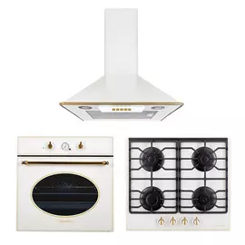 Комплекты Kuppersberg эл.дух. SR 663 W/газ.пан. FQ 601 W/ вытяж. ONDA 60 WB