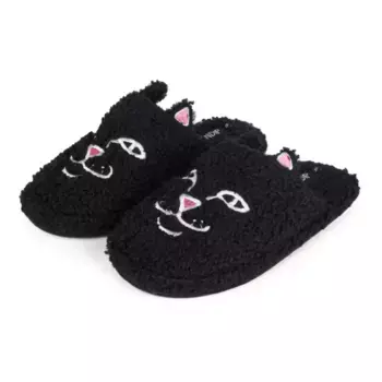 Аксессуар RIPNDIP Nerm Face Fuzzy House Slippers Black 2023