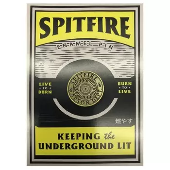 Аксессуар SPITFIRE Arson Dept Lapel Pin