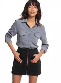 Блузка ROXY Militaryinflust J Dress Blues