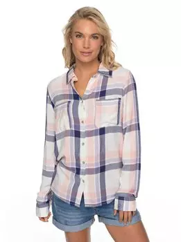 Блузка женская ROXY Setaimiami J Marshmallow Great Plaid