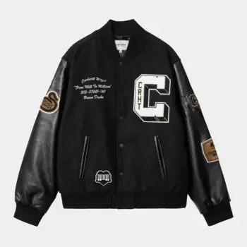 Бомбер CARHARTT WIP Brown Ducks Bomber FW25 Black / Black