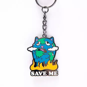 Брелок RIPNDIP Save The World Key Chain 2022