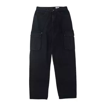 Брюки BSRABBIT Cargo Loosefit Denim Pants Black 2023