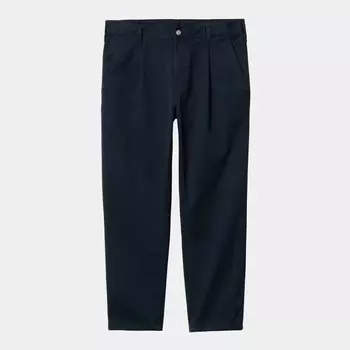 Брюки CARHARTT WIP Abbott Pant Atom Blue Stone Washed