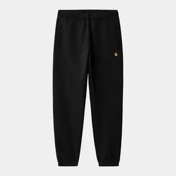 Брюки CARHARTT WIP Chase Sweat Pant SS24 Black / Gold