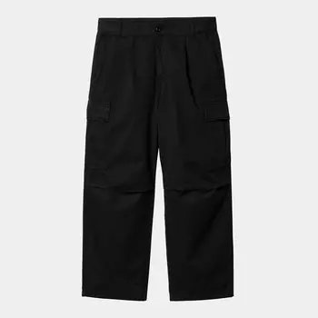Брюки CARHARTT WIP Cole Cargo Pant Black (Garment Dyed)