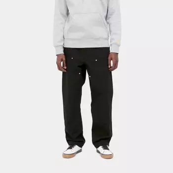 Брюки CARHARTT WIP Double Knee Pant SS24 Black (Rinsed)