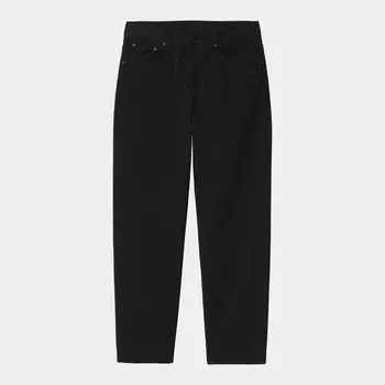 Брюки CARHARTT WIP Newel Pant Black (Garment Dyed) 2021