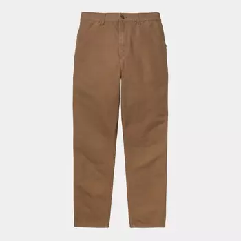 Брюки CARHARTT WIP Single Knee Pant SS24 Hamilton Brown (Rinsed)