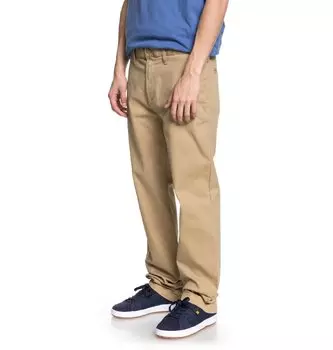 Брюки мужские DC SHOES Wrk Slm Chno 32 M Khaki