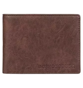 Бумажник мужской DC SHOES Big Message M Coffee Bean