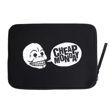 Чехол для ноутбока CHEAP MONDAY Laptop Case Speech Logo Black