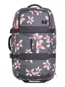 Чемодан ROXY In The Clouds 2 J Charcoal Heather Flower Field