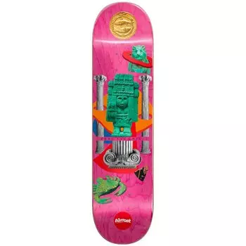 Дека для скейтборда ALMOST Relics R7 Yuri Facchini Pink 8 2021