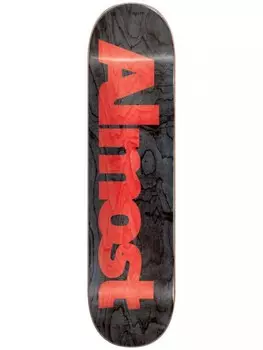 Дека для скейтборда ALMOST Ultimate Logo R7 Black 8.5"