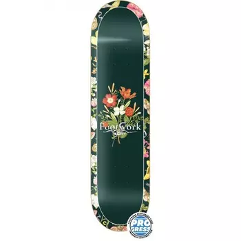 Дека для скейтборда FOOTWORK Flora Emerald 8 дюйм 2022