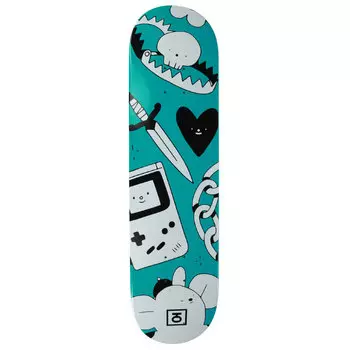 Дека для скейтборда ЮНИОН Partak Голубой 7.875 дюйм 2022