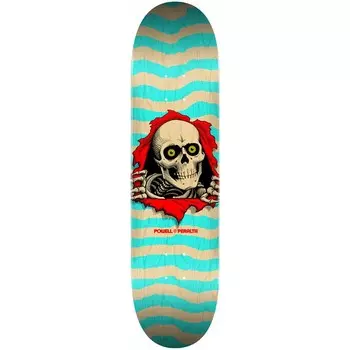 Дека для скейтборда POWELL PERALTA Ripper Natural Turquoise 8 дюйм 2022