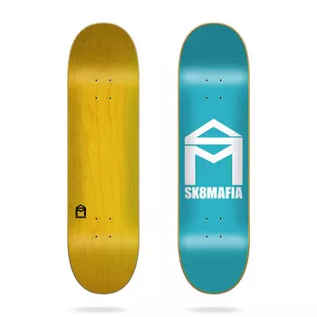 Дека для скейтборда SK8MAFIA House Logo Fluor ​Deck 8.25 дюйм 2022