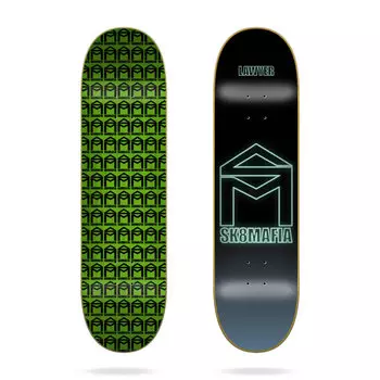 Дека для скейтборда SK8MAFIA Lawyer House Logo Neon Deck 8.1 дюйм 2022