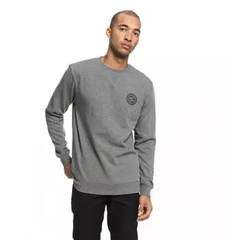 Джемпер DC SHOES Rebel Crew M Charcoal Heather