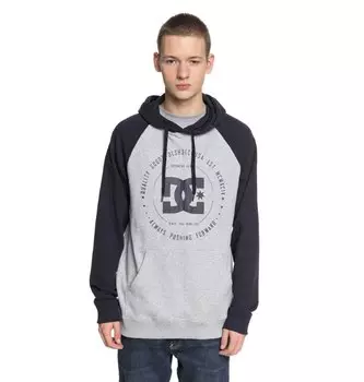 Джемпер мужской DC SHOES Rebuilt Ph Ragl M Dark Indigo/ Heather Grey