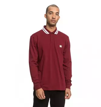 Джемпер-поло DC SHOES Brookings Ls Po M Cabernet