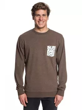 Джемпер QUIKSILVER Takaoman M Chocolate Brown Heather