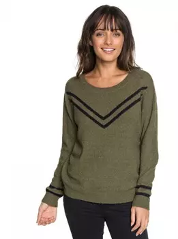 Джемпер ROXY Town Crew J Burnt Olive