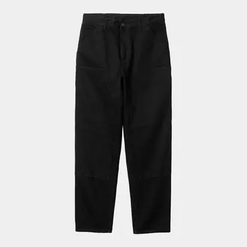 Джинсы CARHARTT WIP Double Knee Pant Black (Rinsed)
