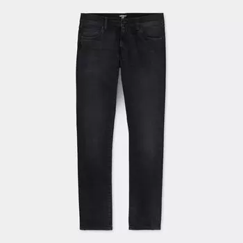 Джинсы CARHARTT WIP Rebel Pant Slim Black (Mid Worn Wash) 2021