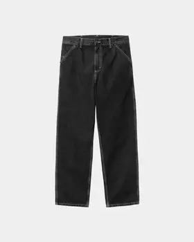 Джинсы CARHARTT WIP Simple Pant SS24 Black (Stone Washed)