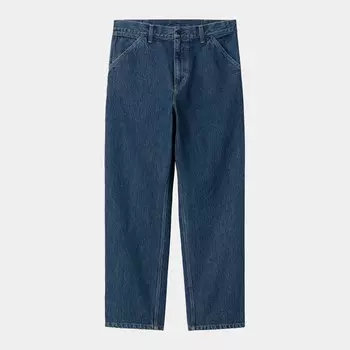 Джинсы CARHARTT WIP Single Knee Pant SS24 Blue (Stone Washed)
